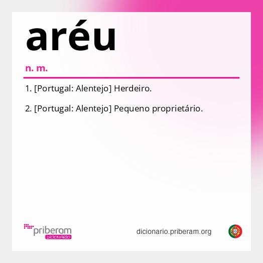 Significado de aréu